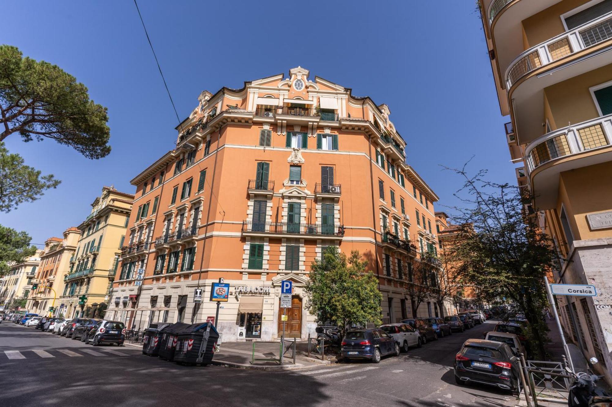 Corso Trieste 62 Róma Kültér fotó
